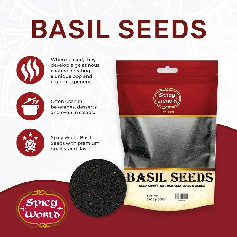 Spicy World Basil Seeds - 14 Ounce Bag - Image 2